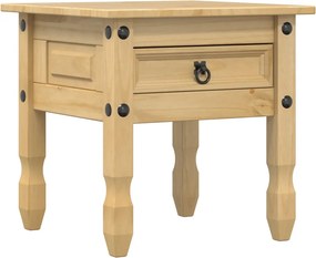 vidaXL Corona tömör fenyőfa kisasztal 50 x 50 x 50 cm
