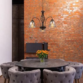 Globo 60298-3H - Csillár láncon GONNY 3xE27/60W/230V