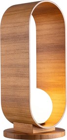 Quintiesse Sfera QN-SFERA-TL-L-TEAK Asztali lámpa 1x40W/E27 IP20