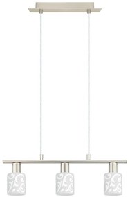 Eglo - LED csillár MY CHOICE 3xE14/4W/230V króm/fehér, kábellel