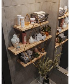 Fali polc Prizma Raf, Büyük Boy Salon Tipi