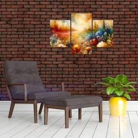Kép - Színes rét (90x60 cm)