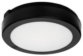 Kobi LED Fürdőszobai mennyezeti lámpa NAIROS LED/12W/230V 3000/4000/6500K IP65 fekete KB0413