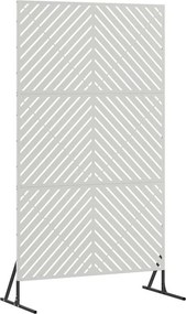 vidaXL Magánszféra Képernyő Szürke 100 x 50 x 180 cm Acél