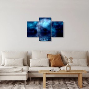 A hold képe a tenger felett (90x60 cm)