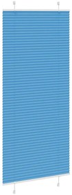 pliszírozott redőny kék 85x200 cm szövetszélesség 84,4 cm