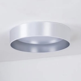 Duolla - LED Mennyezeti lámpa ROLLER LED/24W/230V átm. 45 cm ezüst