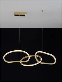 Függeszték Arany NUDOS NOVA LUCE 9248110