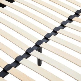 Ágy ágyráccsal, 160x200, bézs Velvet szövet, ISADORA