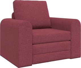 vidaXL Kanapéágy Bordó 98 x 71 x 83 cm szövet