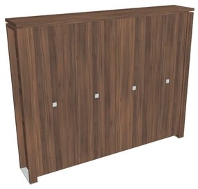 Verno+ magas gardrób 260 x 46 x 210 cm, dió