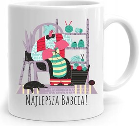 Nagymama Bögre Születésnapra Legjobb Nagymama nyomtatott fényképpel