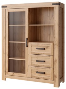 MORATIZ 1W3S komód, wotan tölgy