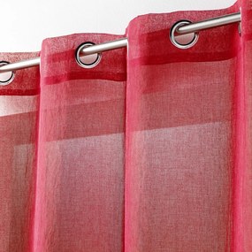 Piros fényáteresztő függöny 140x280 cm Telma – douceur d'intérieur