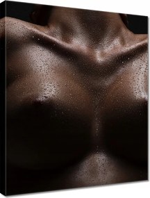 Vászonkép 40x50 Feszes mellek Akt