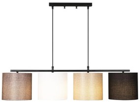 Csillár zsinóron VALIZ 4xE27/40W/230V