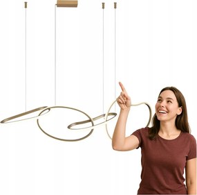 Led függőlámpa 60W Fonte PND-22412-S4-GD Italux