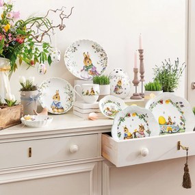 Közepes tál, Max nyúl, 24 cm, Spring Fantasy kollekció - Villeroy & Boch