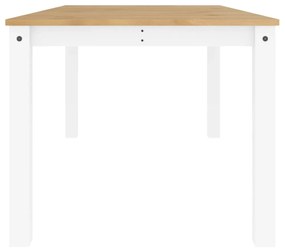 Panama fehér tömör fenyőfa ebédlőasztal 180 x 90 x 75 cm
