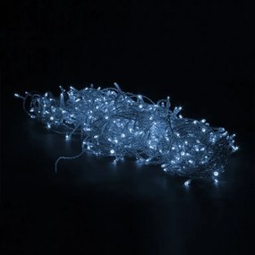 VOLTRONIC® Fényfüzér 10 m 100 LED hideg fehér  vezérlő