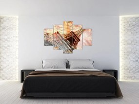 Kép - Eiffel-torony vintage stílusban (150x105 cm)