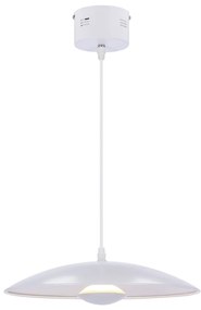 Fehér LED függőlámpa fém búrával Lund – Candellux Lighting