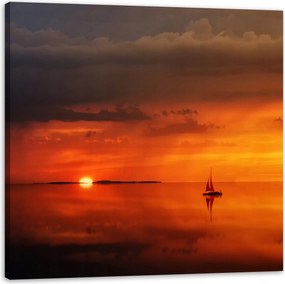 Vászonkép Természet Nyugat hajó 80x80 cm