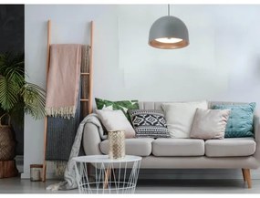 Klausen 113006 - Csillár zsinóron GRAVITY 3xE27/7W/230V szürke