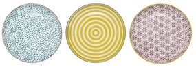Patrizia 3 db-os agyagkerámia desszertes tányér szett, ø 16 cm - Bloomingville