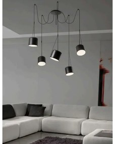 Redo 01-1828 - Csillár zsinóron DODO 5xE27/15W/230V pók