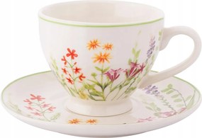 Csésze csészealjjal 220ml Tavaszi ébredés Természet Virágok