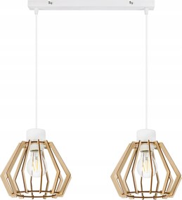 Mennyezeti Lámpa Függő Túlnyúlás csillár loft Fa 2