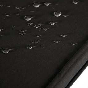 DALLAS kerti bútor szett szürke/fekete