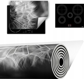 Vinyl Szőnyeg A Konyhába Több Hely 70x52 szürke virágok