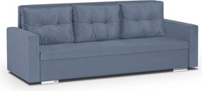 FELIX Háromszemélyes kinyitható kanapé Sötétkék