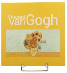 Porcelán desszertes tányér szett 2 db-os 19 cm dobozban Van Gogh Napraforgók