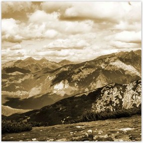 Poszterek 30x30 Tátra Lengyel hegyek Kilátás