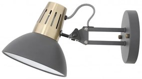 Lámpa Fali lámpatest ARTEMIA, 2195, AC220-240V, 50/60Hz, 1*E27, max.40W, IP20, Átmérő 16,3cm, egyes, fekete