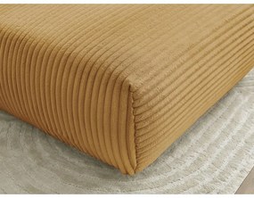 Mustársárga kordbársony lábtartó Lucien – Bobochic Paris