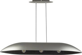 SIGMA LIGHTING 40642 GONDOLA Modern Függesztett Lámpa Fekete, Ezüst E27 IP20