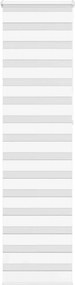 vidaXL zebrafüggönnyel fehér szövetszélesség 60,9 cm poliészter
