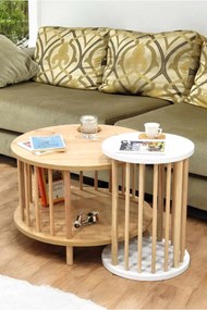 Peka-Set108 - Sapphire Oak, White