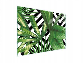 Üveg Vágódeszka 40x30 Levelek Edzett Üveg