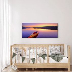 Kép - Kajak a tavon (120x50 cm)