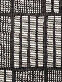 Fekete-krémszínű kültéri-beltéri szőnyeg 160x230 cm Haringey Allington – Ted Baker