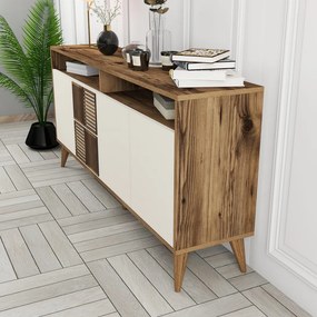 Milan 160 - Walnut, Cream