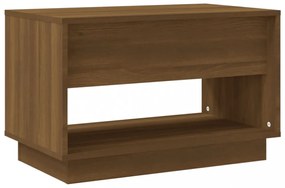 barna tölgy színű szerelt fa TV-szekrény 70x41x44 cm