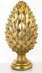 Antique design arany toboz műanyag asztali dekorációs szobor 39x17x17cm