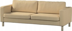 Dekoria Karlstad 3 személyes kinyitható kanapé huzat Ikea bézs