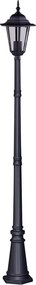 KAJA 7064A-1_CZARNY STANDARD Kandeláber Fekete E27 IP44